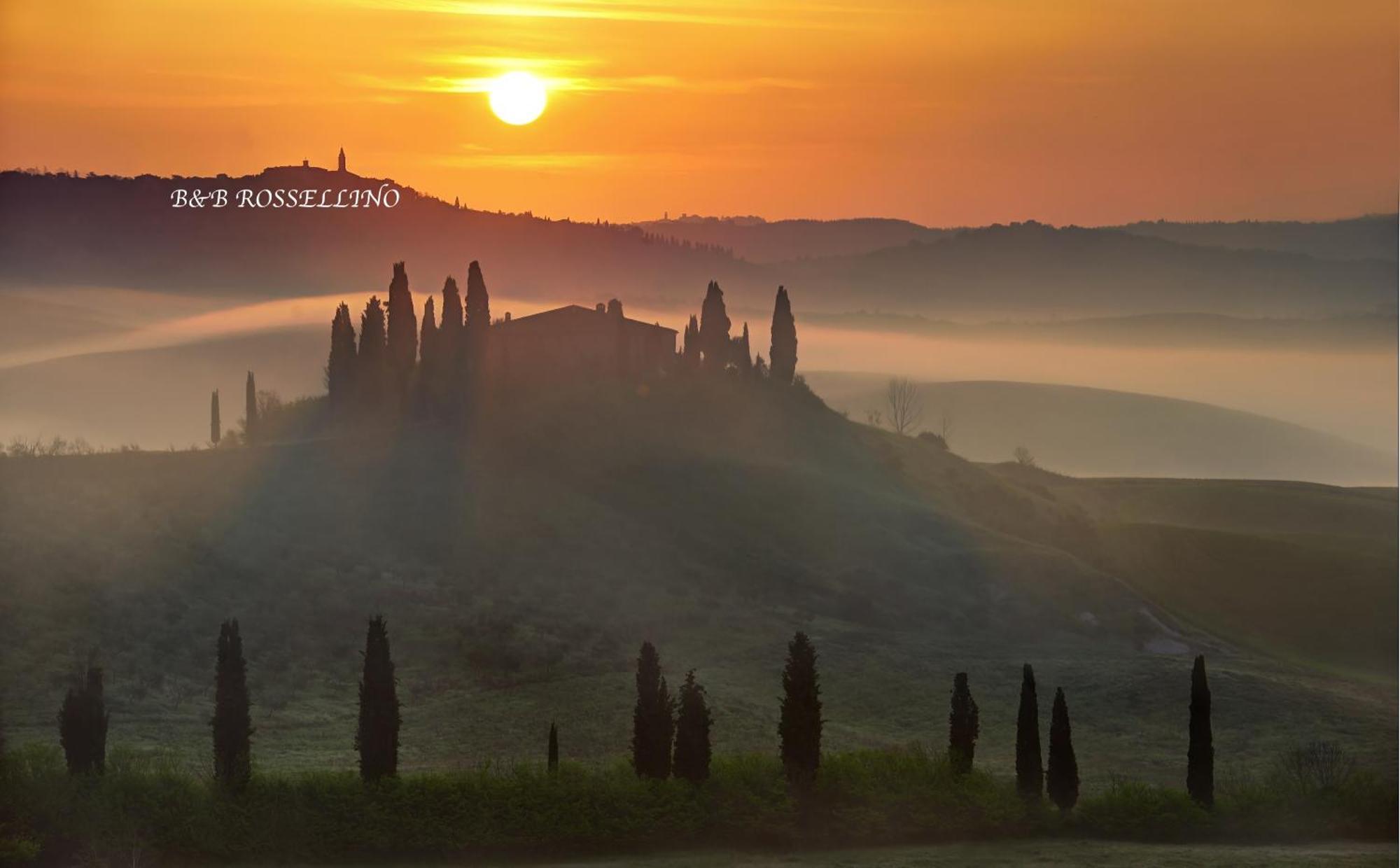 Rossellino Bed & Breakfast Pienza Bagian luar foto